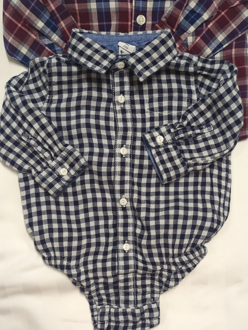 Set of 3 baby gap/old navy collared shirts - 6-12 months